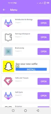 Biology IX android App screenshot 3